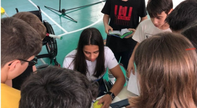 Promozione cultura Paralimpica: l'azzurra Giulia Valdo
