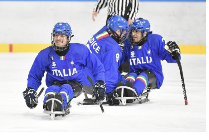 Mondiali B di para ice hockey: buona la prima!