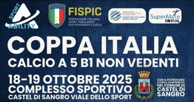 Fase finale di Coppa Italia FISPIC di Calcio a 5 B1 in Abruzzo