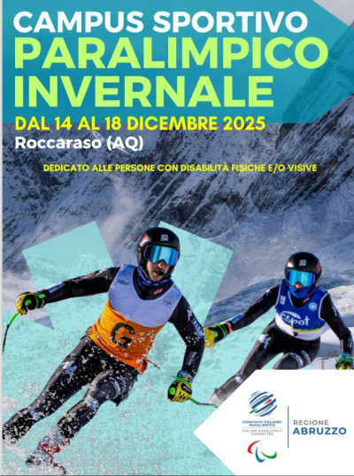 Avviso di manifestazione d'interesse Campus Sportivo Paralimpico Invernale 20...