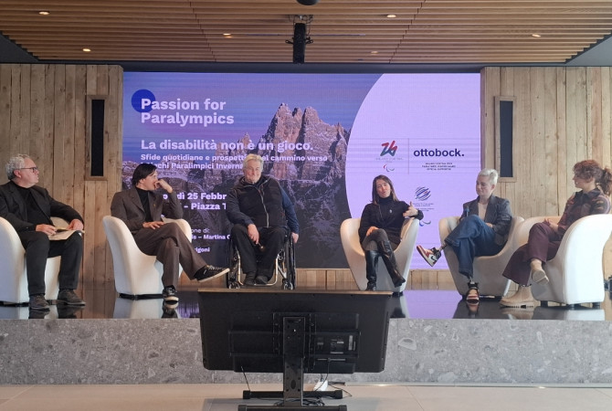 'La disabilit&agrave; non &egrave; un gioco' il talk Ottobock - CIP a Torre A...