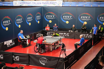 Tennistavolo: partiti a Terni i Campionati Italiani paralimpici