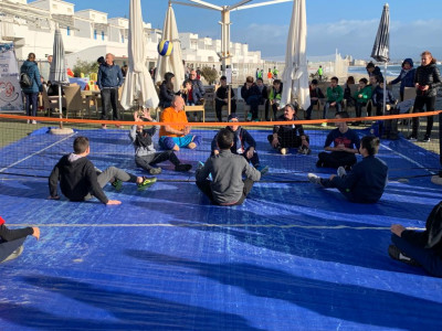 Tanto divertimento al Poetto di Cagliari per IncludiAmo