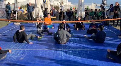 Tanto divertimento al Poetto di Cagliari per IncludiAmo