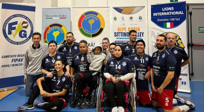 SITTING VOLLEY – Il Torneo Alpe Adria. Un successo