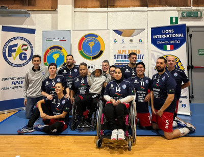 SITTING VOLLEY – Il Torneo Alpe Adria. Un successo