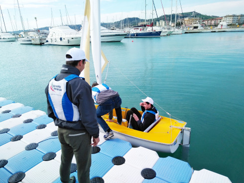 I croati a lezione di vela da Liberi nel Vento