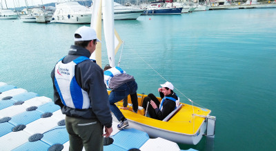 I croati a lezione di vela da Liberi nel Vento