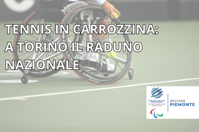 Tennis in carrozzina: a Torino il raduno nazionale sabato 23 e domenica 24 ma...