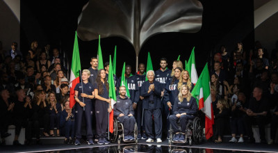 La nuova divisa della Nazionale italiana paralimpica per i Giochi di Parigi 2024