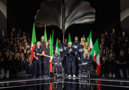 La nuova divisa della Nazionale italiana paralimpica per i Giochi di Parigi 2024