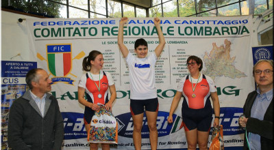 Canottaggio: Bergamo ha incoronato i nuovi campioni regionali indoor