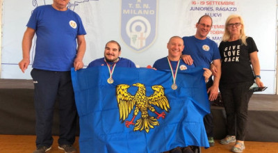 TIRO A SEGNO - Davide Franceschetti Campione Italiano. Bronzo per Massimilian...