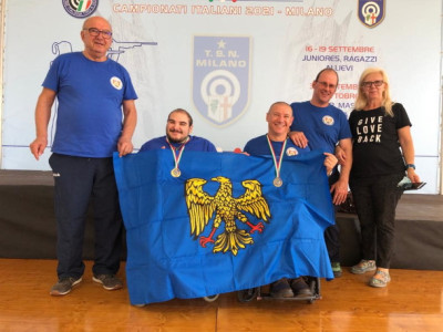 TIRO A SEGNO - Davide Franceschetti Campione Italiano. Bronzo per Massimilian...