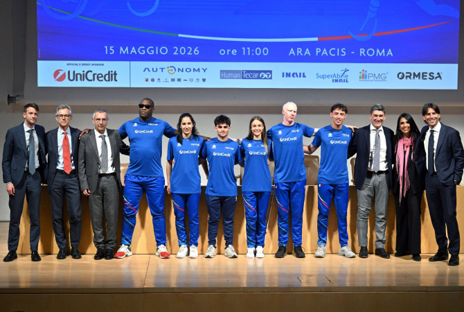 Atletica: presentata la nuova maglia della Nazionale