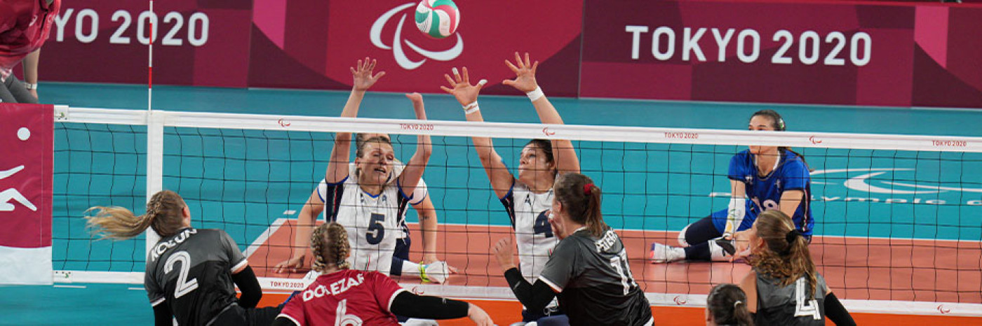 La nazionale di Sitting Volley a Tokyo