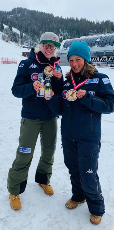 SCI ALPINO - Vozza-Sabidussi d'Oro in Coppa Europa