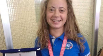 Federica Bruni protagonista con la nazionale di pallavolo femminile alle Olim...