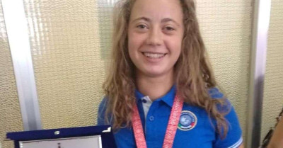 Federica Bruni protagonista con la nazionale di pallavolo femminile alle Olim...