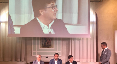 Pancalli a Treviso alla presentazione di 'Mi piace di cuore'. Un contest soci...