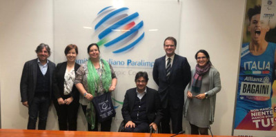 Il CIP incontra una delegazione del gruppo monitoraggio antidoping del Consig...