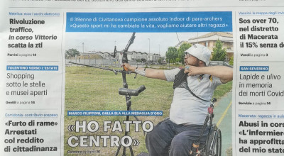 Ho scoperto di avere la Sla, non vivevo più Ma il tiro con l’arc...