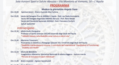 “Sport, inclusione e giovani: insieme per conquistare il futuro” ...