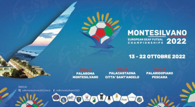 Dal 13 al 22 ottobre gli Europei di Futsal Sordi a Montesilvano