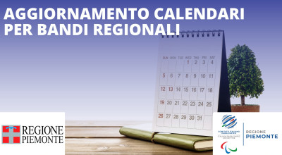 Aggiornamento calendari per bandi regionali