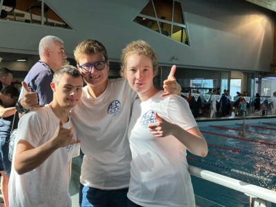 Gli atleti di Acquateam a Terni Gli atleti di Acquateam a Terni