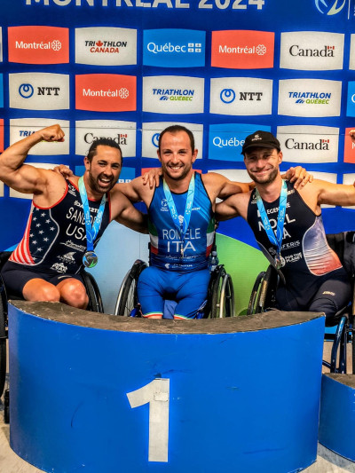 Triathlon, World Para Series: oro per Romele, argento per Tarantello/Visaggi,...