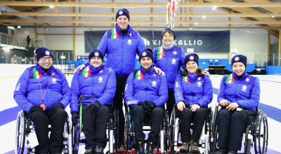 Curling in carrozzina, Mondiali di Gruppo B: bronzo per l'Italia