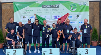 Tiro a volo, Coppa del Mondo di Osijek: oro per Nanni, argento per Sansone