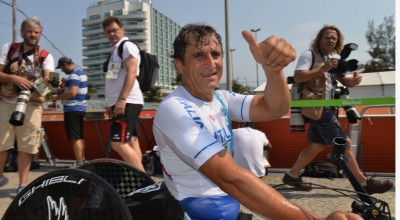 Ciclismo: argento per Alex Zanardi nella road race H5