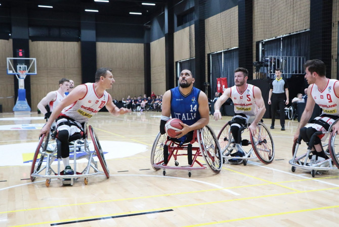 Basket in carrozzina, Europei: esordio vincente dell'Italia