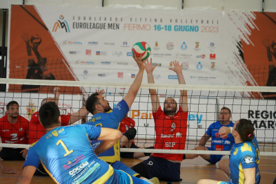 Sitting volley, EuroLeague maschile: 7° e 8° posto per Fermana e Pord...
