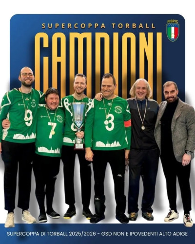 Torball: Alto Adige vince la Supercoppa