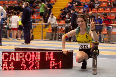 Atletica paralimpica, Ancona: Caironi migliore prestazione mondiale nel lungo...