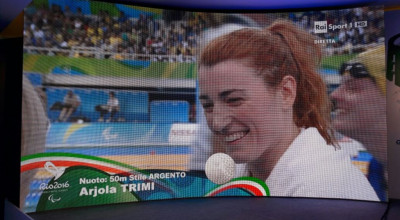 Arjola Trimi d'argento sui 50 stile S4. E' la 37^ medaglia azzurra