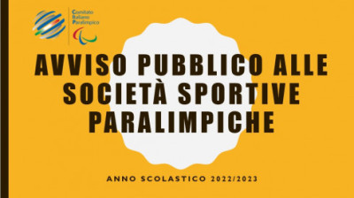 Domani 15/09/2022 al via le domande per prender parte all’Avviso pubbli...