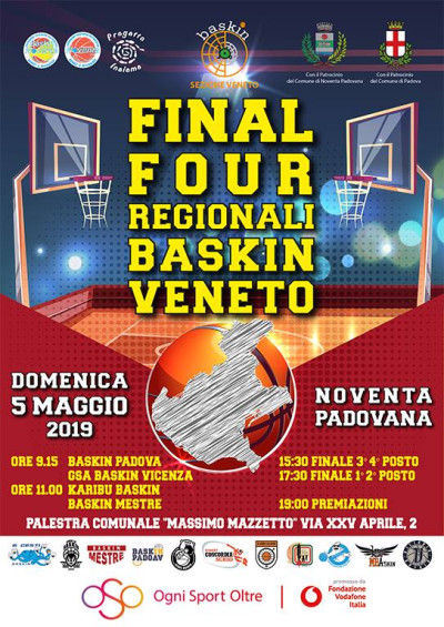 FINAL FOUR REGIONALI - BASKIN VENETO