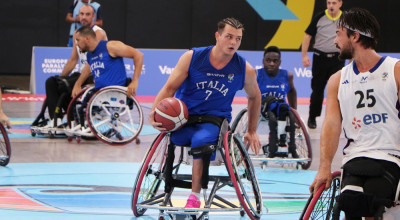 Basket in carrozzina, Europei di Rotterdam: l'Italia batte la Francia