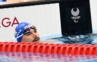 Francesco Bettella a Caldogno per il progetto Lo sport paralimpico va a scuola