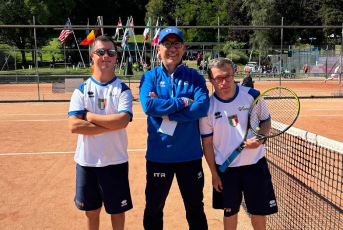 Fisdir, tennis: oro per Bezzi e Vietti ai Mondiali di Astana