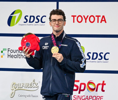 Nuoto, Mondiali di Singapore: oro per Bicelli, Fantin e Raimondi