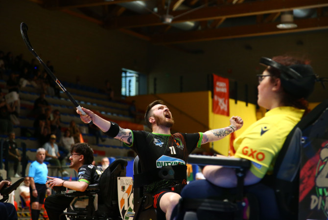 Powerchair hockey: Black Lions Venezia campione d'Italia