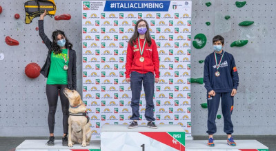 Nadia Bredice medaglia d'argento ai Campionati italiani di arrampicata sportiva
