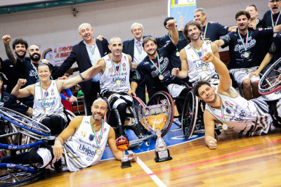 Basket in carrozzina: la Supercoppa Martin Mancini va alla Briantea84