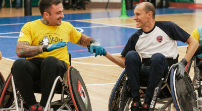 Grande successo a Roma per il #6Sedie. In campo campioni di wheelchair ed ex ...