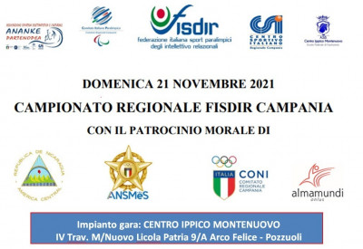 CAMPIONATO REGIONALE FISDIR, POZZUOLI (NA) 21 NOVEMBRE 2021